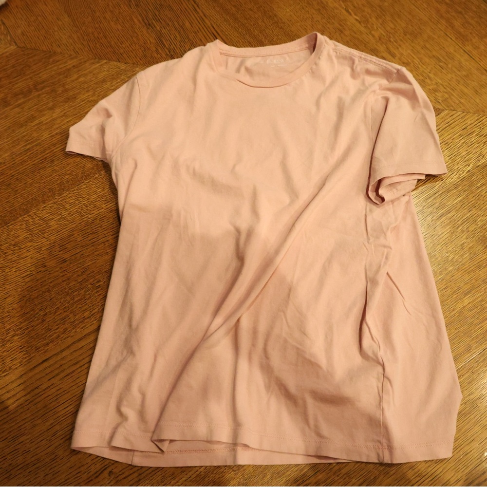 J. Crew Pink Polo T-Shirt Short Sleeve